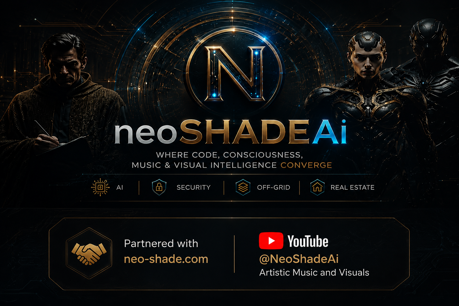 neoSHADEai — Where code, consciousness, music & visual intelligence converge